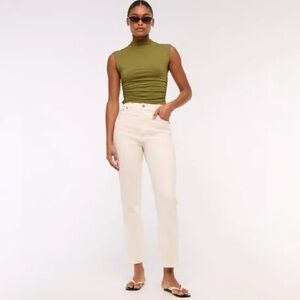 Abercrombie & Fitch Women's The Ankle Ultra High Rise Jeans 30 10R